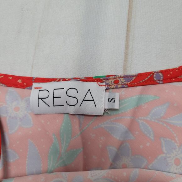 RESA Red Floral Maxi Dress - Picture 5 of 7